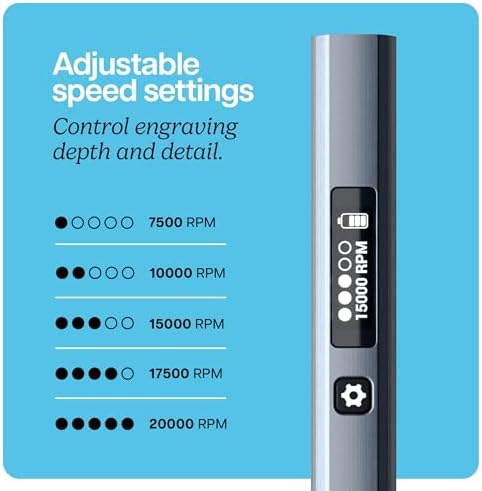 EtchMate Engraving Pen for Metal, Wood, Glass, Plastic & All Materials - Image 4