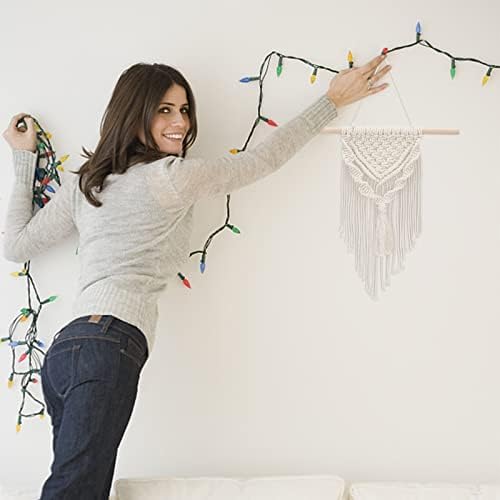 INFUNLY 3 Set DIY Macrame Kit for Adults Macrame Wall Hanging Boho Home Decor Boho Woven Macrame Hanging Kit for Nursery Bedroom Apartment Dorm Room Decoration - Image 6