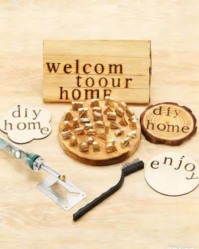 5/8" 26 Pcs Wood Burning Letter Kit, Mini Lowercase Letter Branding Iron - Image 5
