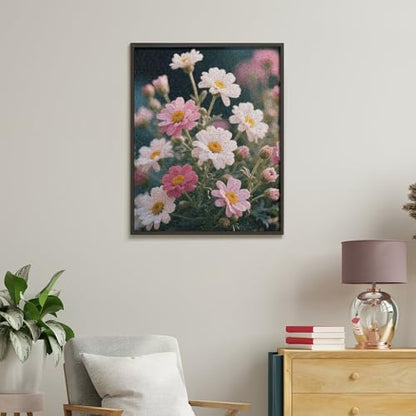 STVNKML Plant Floral Flowers Paint by Numbers Kit for Adults Beginners DIY Adult Paint by Number Kits on Canvas Digital Oil Number Painting Kits for Home Decor Gift 50x40cm - Image 4