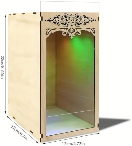 Book Nook Kit, Simple Booknook Bookend, Miniature Dollhouse House Kit - Image 2