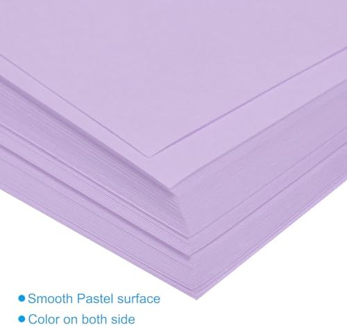 MECCANIXITY 50 Sheets Origami Paper Double Sided 8x8 Inch(20x20cm) Square Sheet for Art Craft Project, Beginners, Gifts Decor, Light Purple - Image 4