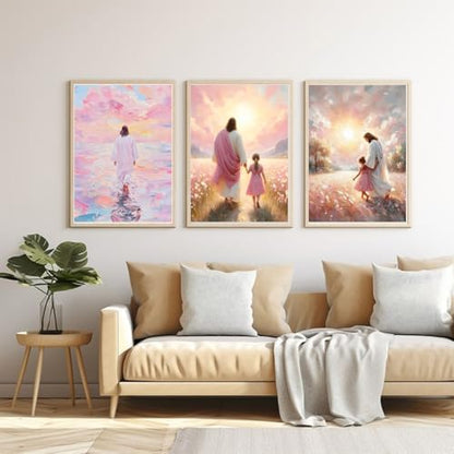 3 Pack Jesus Paint by Numbers Kit for Adults, Color By Numbers for Adults - Image 5