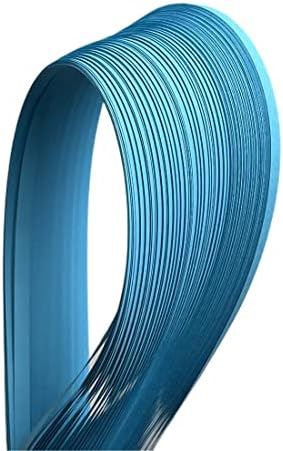 ODETOJOY Quilling Strips 5mm Blue Paper Quilling Set Solid Color Origami Paper DIY Hand Crafts Quilling Paper Strips Blue - Image 4