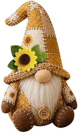 KIKX0DE Patchwork Fairy DIY Kit Sewing Pre-Cut Christmas Gnome Craft Kit H - Image 2