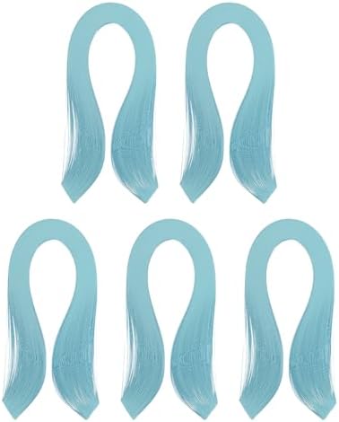 PATIKIL 600pcs Quilling Strips Paper 1/8"(3mm) 39cm Origami Paper Quilling Strip for Art DIY Craft Christmas, Sky Blue by PATIKIL