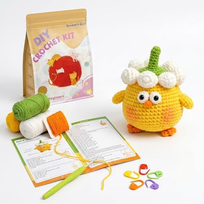 Crochet Kit for Beginners, Crochet Starter Kits for Chicken by Unknown