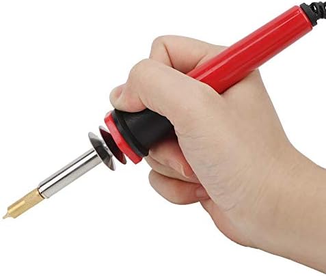 Wood Burning Pen, 7PCS 30W Pyrography Pen Wood Burning Kit with 5 Interchangeable Heads for Wood Soldering and Pyrography - Image 5