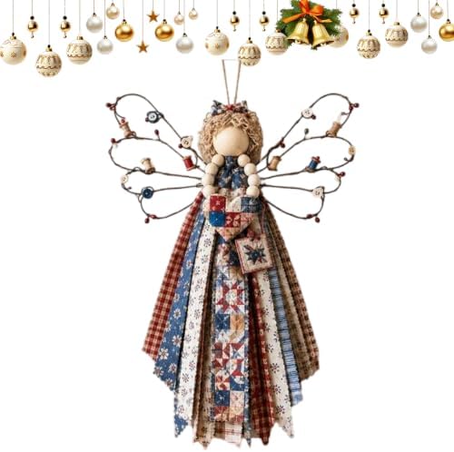 Angel Fabric Hanging DIY Kit, Macrame Angel Wall Hanging Craft Set (#06) by Unknown