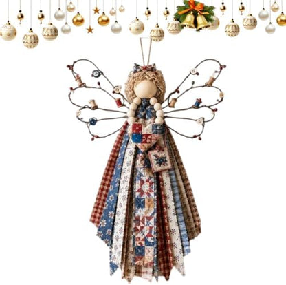 Angel Fabric Hanging DIY Kit, Macrame Angel Wall Hanging Craft Set (#06) by Unknown