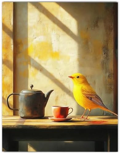 CRZMODE Bird Paint by Numbers Kit for Adults, Bird Paint by Numbers for Adults, Acrylic Painting Crafts for Home Decor Gift (16x20inch) by Unknown