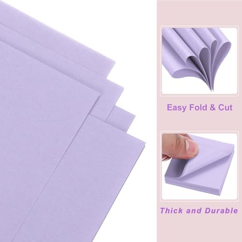 DMiotech 500 Sheets 2x2 Inch Origami Paper, Light Purple Square Origami Paper Easy Fold Double Sided Paper for DIY Arts and Crafts - Image 5