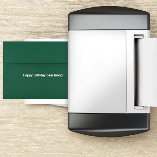 65 Packs 4x6 Envelopes A4 for Invitations, Printable Envelope Self Seal For Weddings, Invitations, Photos, Greeting Cards, Mailing (Dark Green) - Image 6