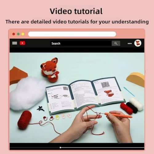 DIY Crochet Kit for Beginners - Easy Arts and Crafts Knitting & Crochet Animals Kit, Cute Capybara & Turtle Kit with Tutorial - Image 5