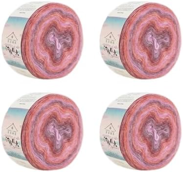 Dawn Impression Yarn - 4 Pack 100g Berries by Susan%E2%80%98sFamily