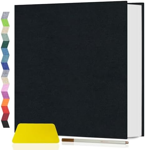 Popotop Photo Album Self Adhesive Scrapbook Album for 4x6 5x7 8x10 Pictures DIY Photo Book as Scrapbooking Supplies Kits, Birthday Gifts for Women Mom Wedding Baby Family Travel by Popotop