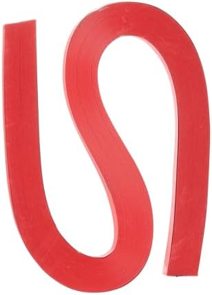 PATIKIL 120pcs Quilling Strips Paper 3/8"(10mm) 54cm Origami Paper Quilling Strip for Art DIY Hand Craft Christmas, Red by PATIKIL