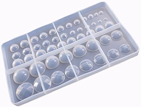 Round Cabochon Mold Resin Jewelry Molds Silicone Molds for Resin - Image 6