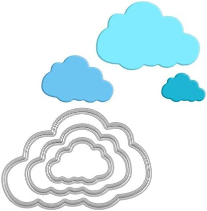 Metal Cutting Dies Stencil DIY Scrapbooking Embossing Tool DIY Paper Cards Album Decoration (Cloud) by ZbFwmx