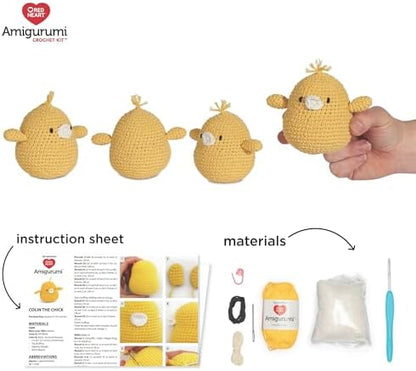 Red Heart Amigurumi Colin The Chick Kit - Image 5