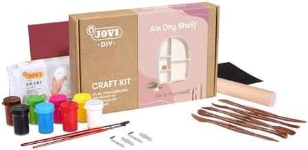 Jovi - DIY Air Dry Kit - Shelf Gift Pottery Kit for Adults by Jovi