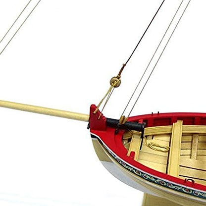 Model Shipways 18th Century Longboat Wood Model Kit 1:48 – Beginner to Intermediate Level – True Plank-on-Frame – Model Boat Kit for Adults to Build - Image 4