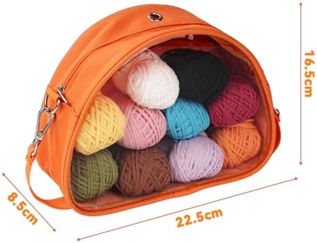 Vanttokeey Crochet Kit for Beginners 36Pcs, Crochet Kit with 10 Colors Cored Yarn Set, Crochet Hooks, Stitch Markers, Storage Bag and Guide Etc – Gift for Starter and Professionals (Monochrome) - Image 3