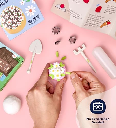 Pott’d Foam Dough Collectibles Air Dry Clay Kit for Adults, DIY Crafts Includes Clay Tools, Colourful Foam Clay, Guides for Mini Food Characters, Plant Projects and Date Night Creations - Image 4