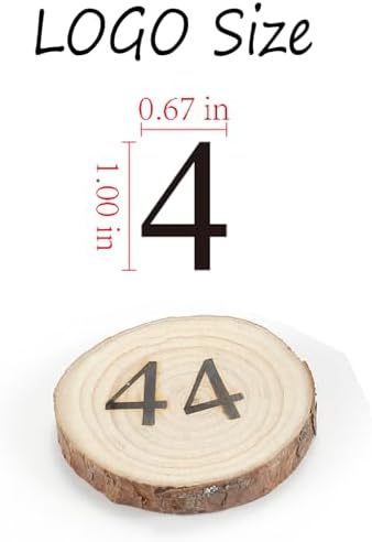 AIMOADO 1 Inch Number 4 Branding Iron - Custom Wood Branding Iron Personalized for Steak, BBQ, Hats & Leather | with Wood Handle (Number 4) - Image 2