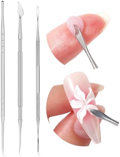 SAVILAND Dual-Head 3D Nail Art Sculpture Pen 3PCS by SAVILAND