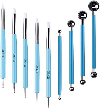 Caydo 9 Pieces Stylus Tools, Clay Sculpting Tools for Ceramic Engraving by Caydo