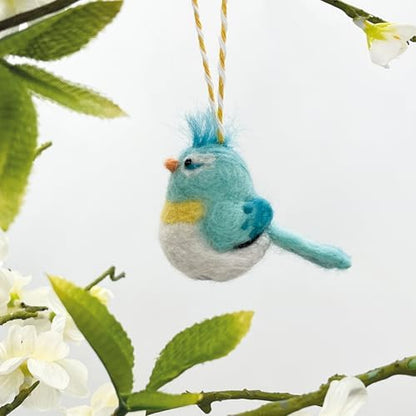 Bergin & Bath Needle Felting Kit Baby Birds - Adult and Teen Arts and Craft Kit for Making Three Little Wool Needle Felted Bird Decorations - Image 7