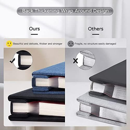 Popotop Large Photo Album Self Adhesive 4x6 5x7 8x10 Scrapbook Album DIY Picture Book,Gifts for Mom,Family Baby and Wedding,with Metal Pen and Plastic Board - Image 6