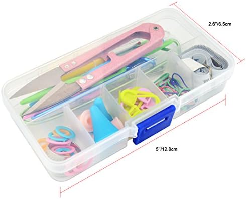 Dxhycc New Basic Knitting Tools Accessories Supplies with Case Knit Kit Lots - Image 3