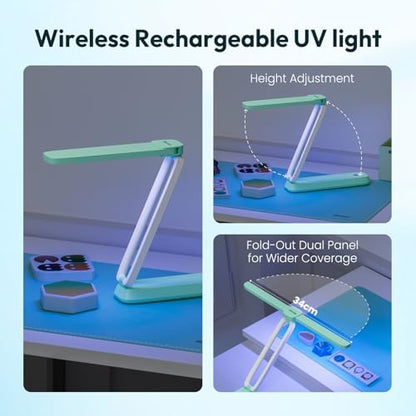 Resiners 190PCS UV Resin Kit with Light for Jewelry Making - Image 2