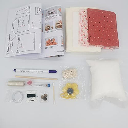 DIY Bunny Sewing Craft Kit for Adults – Handmade Fabric Sewing Project – Complete Materials & Instructions - Image 2