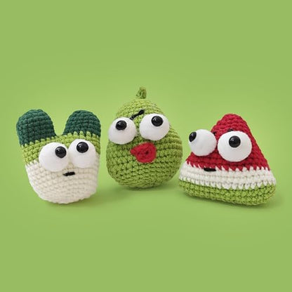 Kovarela Crochet Kit for Beginners, Plant Family Amigurumi with Video Tutorials - Image 2