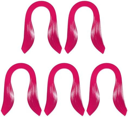 PATIKIL Quilling Strips Paper 600pcs 5mm 39cm Origami Paper Quilling Kits for Art DIY Craft Christmas, Rose Red by PATIKIL