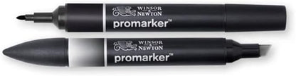 Winsor & Newton ProMarker Set, 2 Count, Black + Blender