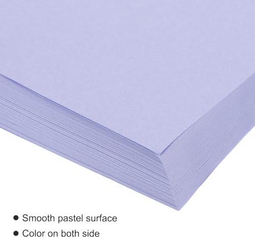 MECCANIXITY 100 Sheet Origami Paper Double Sided Light Purple 8.3 x 5.8 Inch Square Sheet for Art Craft Project, Beginners, Gifts Decor - Image 4