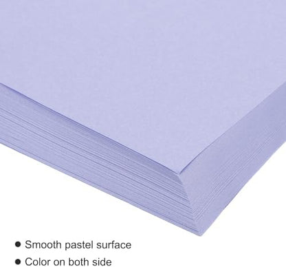 MECCANIXITY 100 Sheet Origami Paper Double Sided Light Purple 8.3 x 5.8 Inch Square Sheet for Art Craft Project, Beginners, Gifts Decor - Image 4