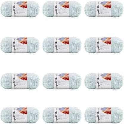 MICHAELS Bulk 12 Pack: Soft Classic™ Solid Yarn by Loops & Threads® - Image 7