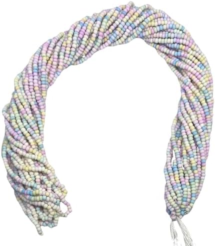 11/0 Glass Seed Beads, 12 String Hanks, Small Craft Beads, 2 mm (Soft Mix) by Unknown
