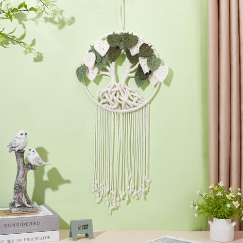 ORIGACH DIY Macrame Tree of Life Wall Hanging Kit, Beige by ORIGACH