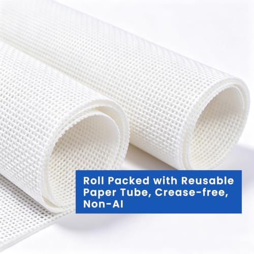 13 Mesh Needlepoint Canvas Kit, 4 PCS 20" X 14" No Flods Blank Canvas - Image 2