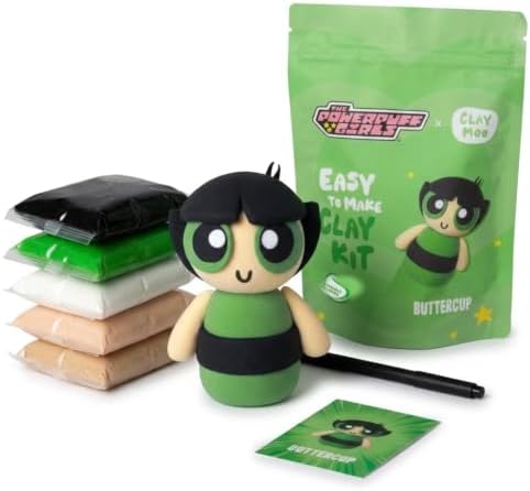 Buttercup Clay Kit – Air Dry Foam Clay Craft for Adults & Teens by Claymoo