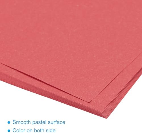 MECCANIXITY 50 Sheet Origami Paper Double Sided Bright Red 5x5 Inch Square Sheet for Art Craft Project, Beginners, Gifts Decor - Image 4