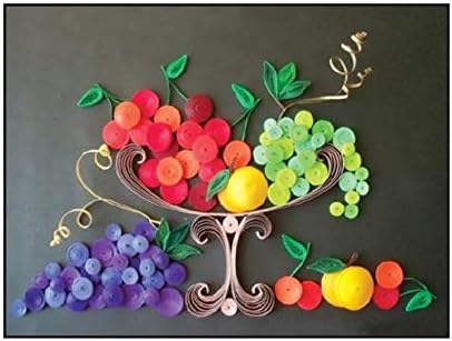 Aurikall Paper Quilling Kit - DIY Handcraft Patterns Set for Children and Beginners, Art and Craft Supplies for Creative Hobby Projects - Image 6