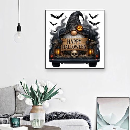 Halloween Stamped Cross Stitch Kits for Beginners Adults - Gnome Counted Cross Stitch Kits Needlepoint Cross-Stitch Patterns Dimensions Needlecrafts Embroidery Kits Arts and Crafts - Image 6