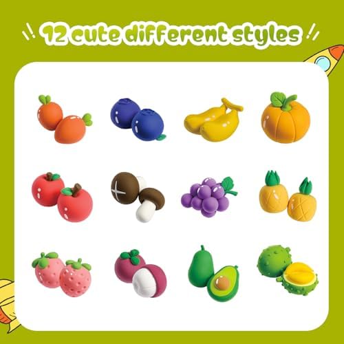 Both idea Air Dry Clay Kit with 12 Fruit Projects – Modeling Clay with Sculpting Tools, Step-by-Step Guide, DIY Arts and Crafts Set for Boys and Girls, Classroom Birthday Party Activity Family - Image 6